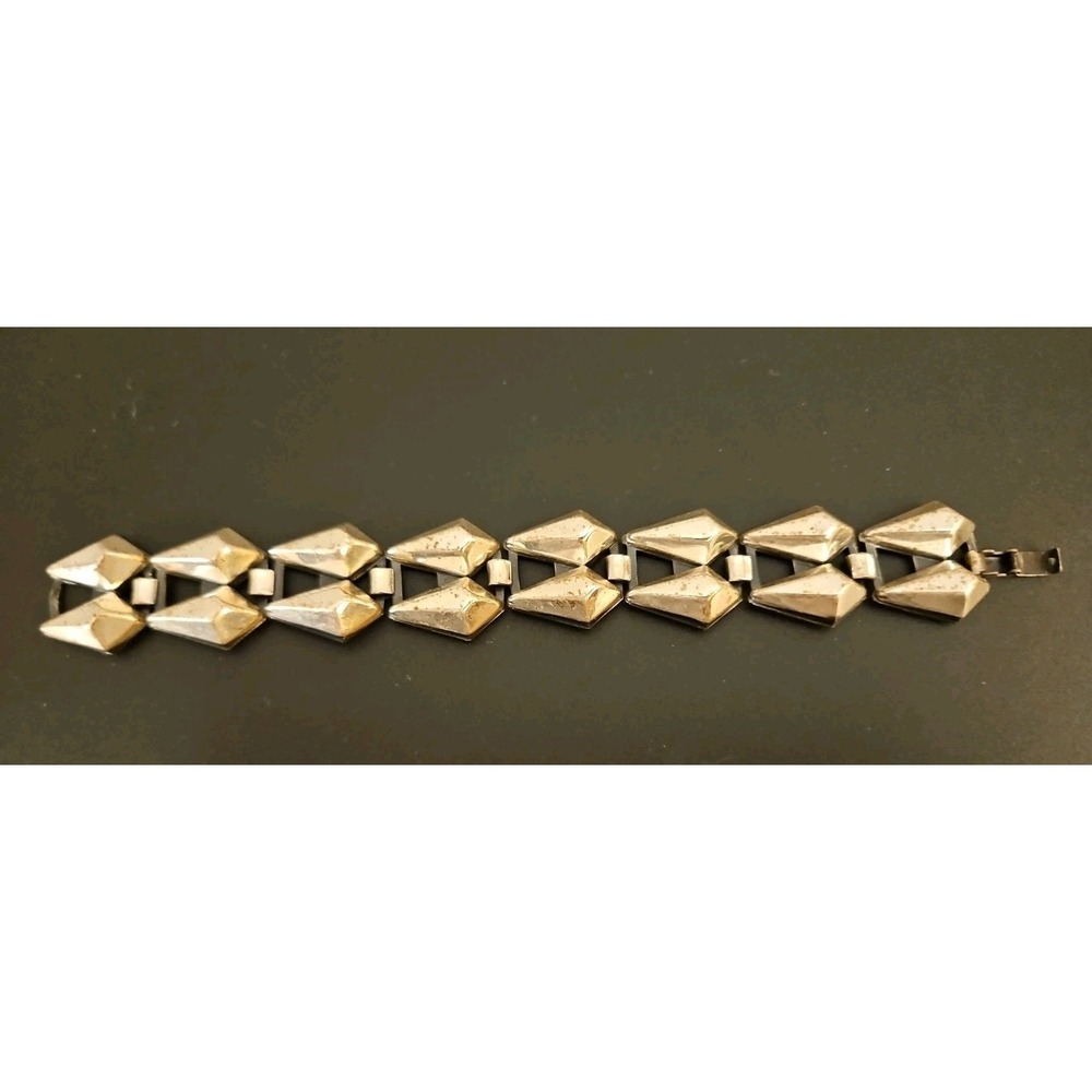 Vintage RAME' Silver Tone‎ Bracelet (519)